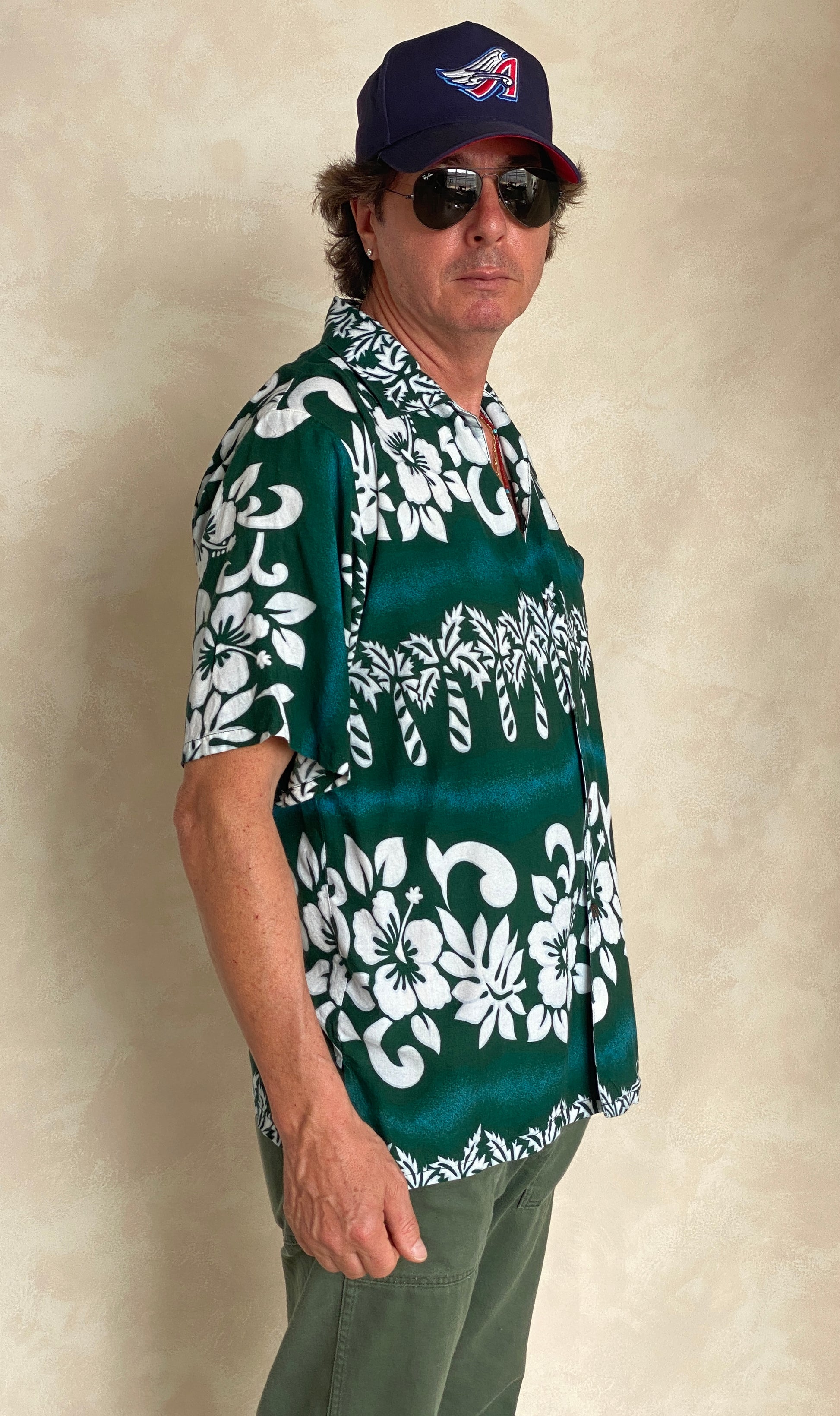 Size Large. Vintage 90s Hawaiian shirt - USA Vintage Bcn