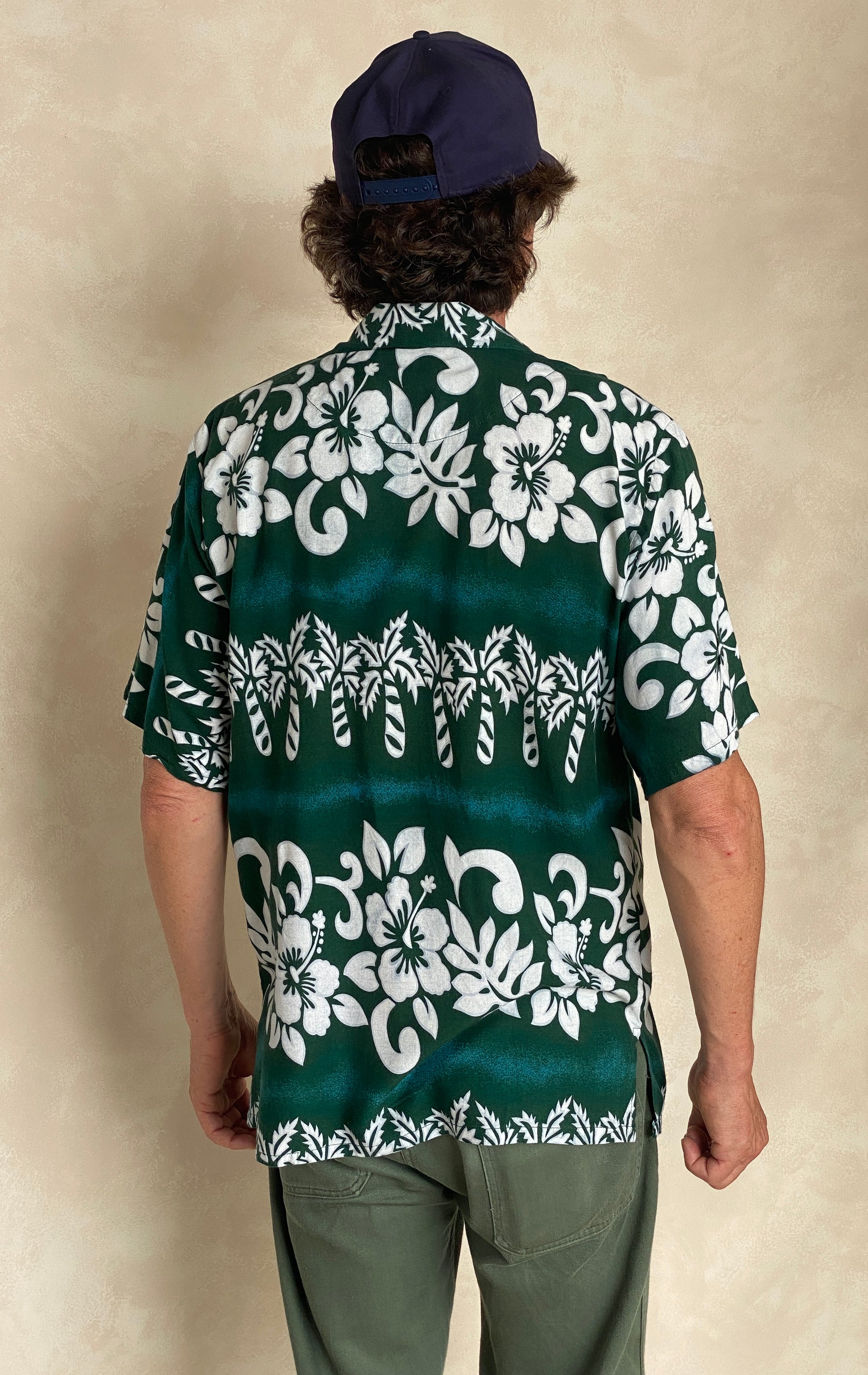 Size Large. Vintage 90s Hawaiian shirt - USA Vintage Bcn