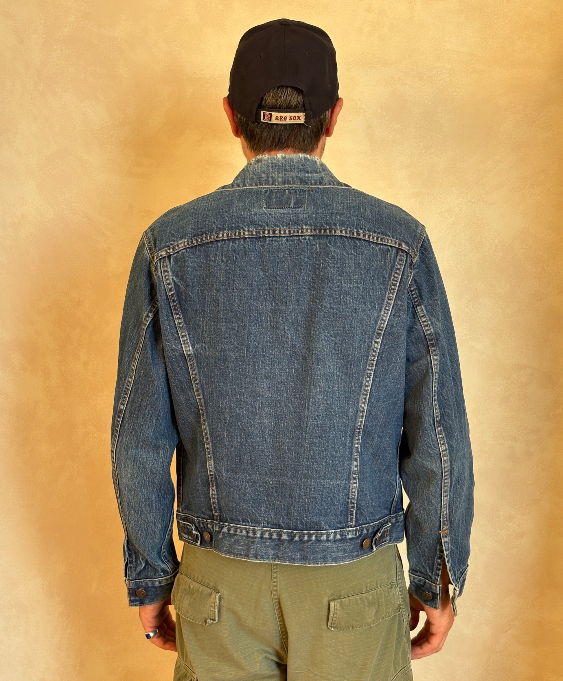 Size 42US / 52EU . Vintage 70s Levi’s Denim Jacket – 2 Pockets – Made in USA - USA Vintage Bcn