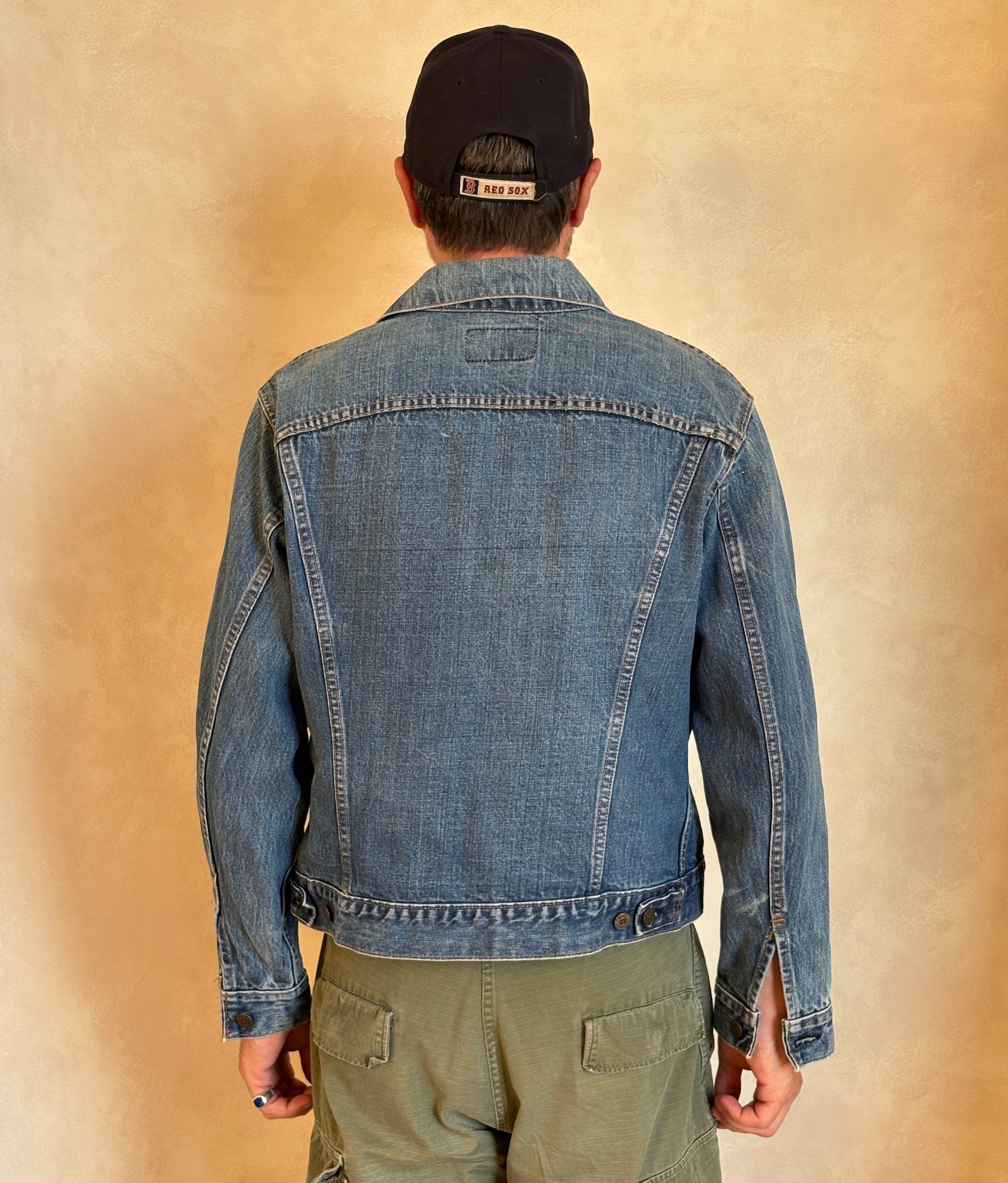 Size 42-44US / 52-54EU . Vintage 70s Levi’s Denim Jacket – 2 Pockets – Made in USA - USA Vintage Bcn