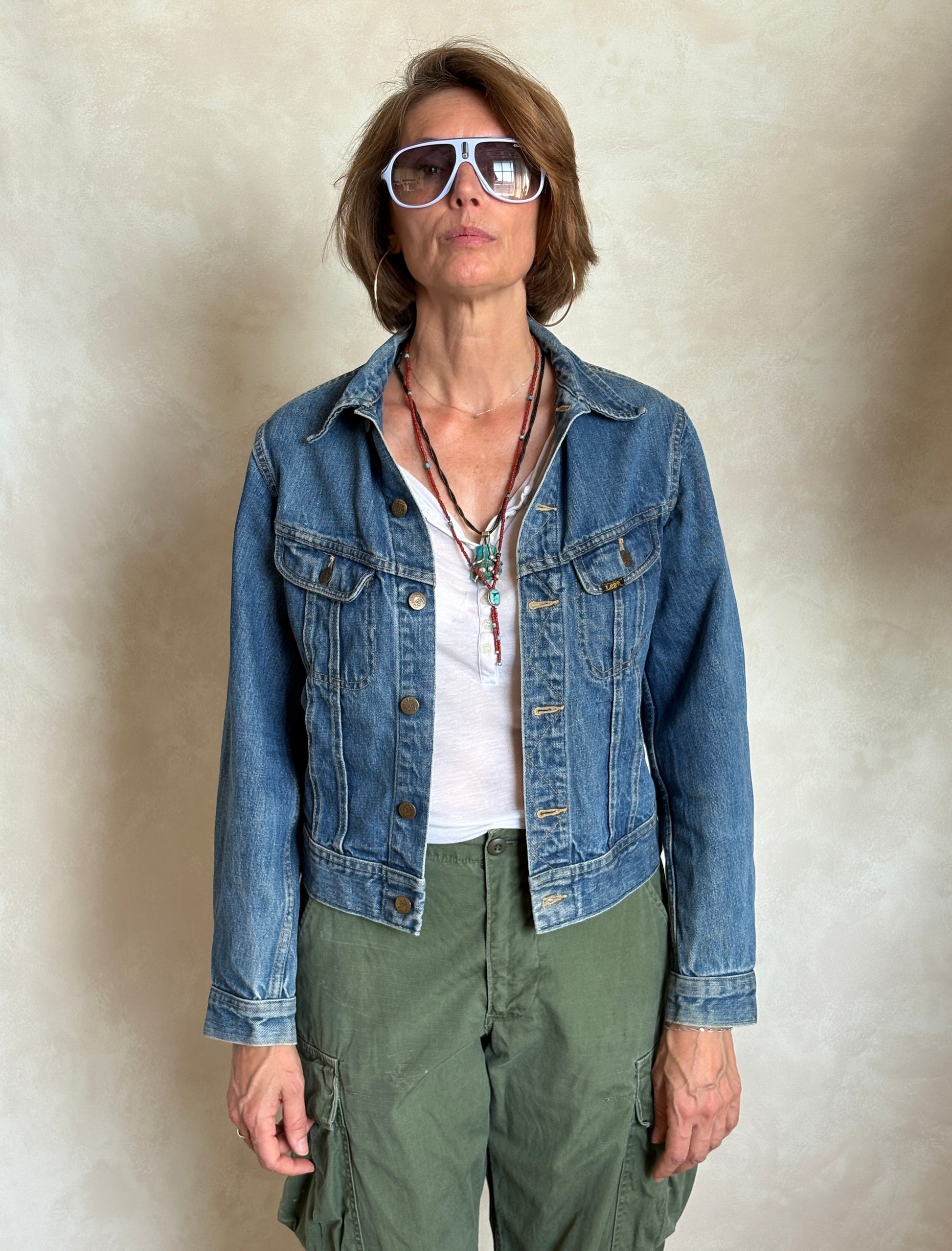 Size 36US / 46EU .Vintage 80s Lee 2 pockets made in USA - USA Vintage Bcn