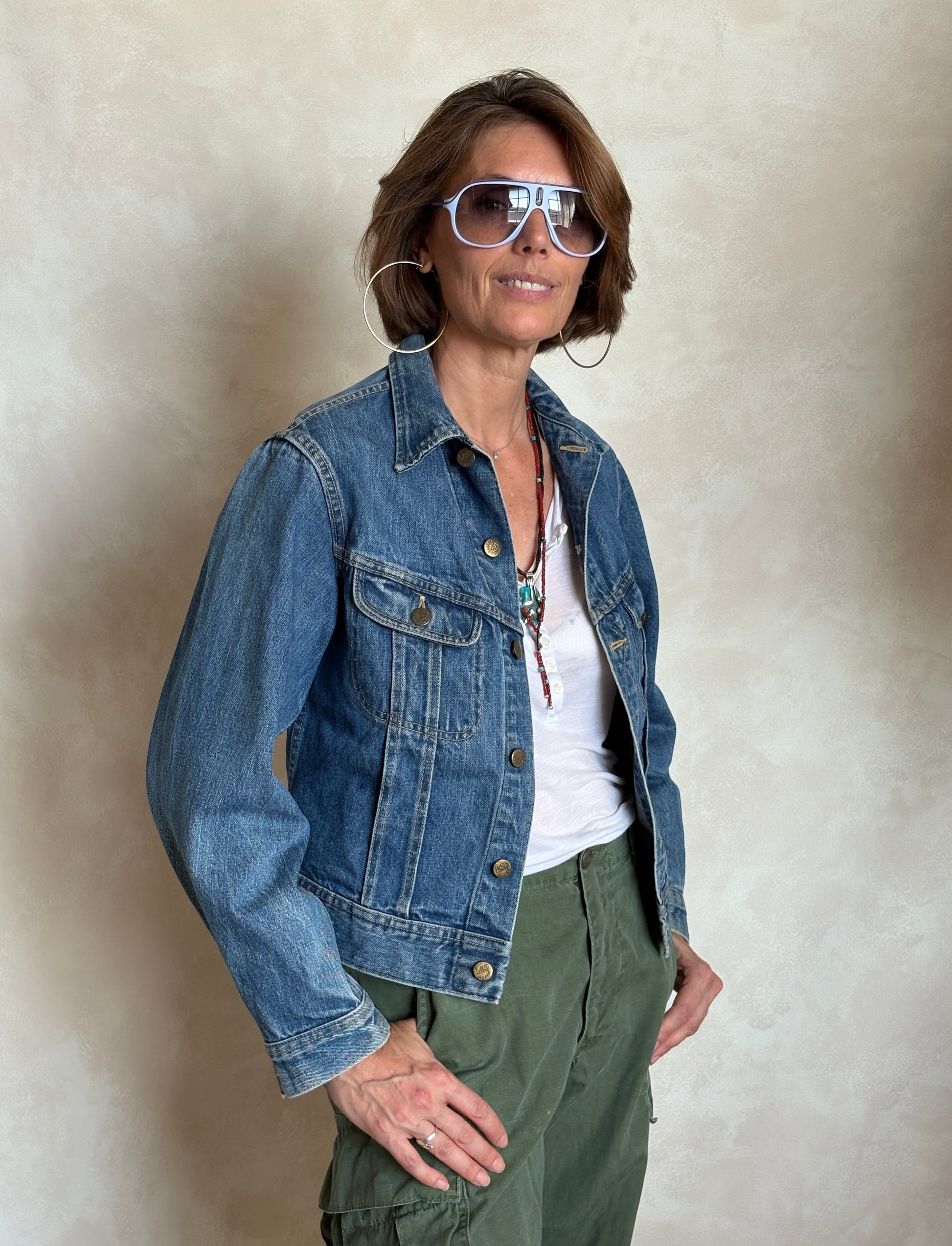 Size 36US / 46EU .Vintage 80s Lee 2 pockets made in USA - USA Vintage Bcn