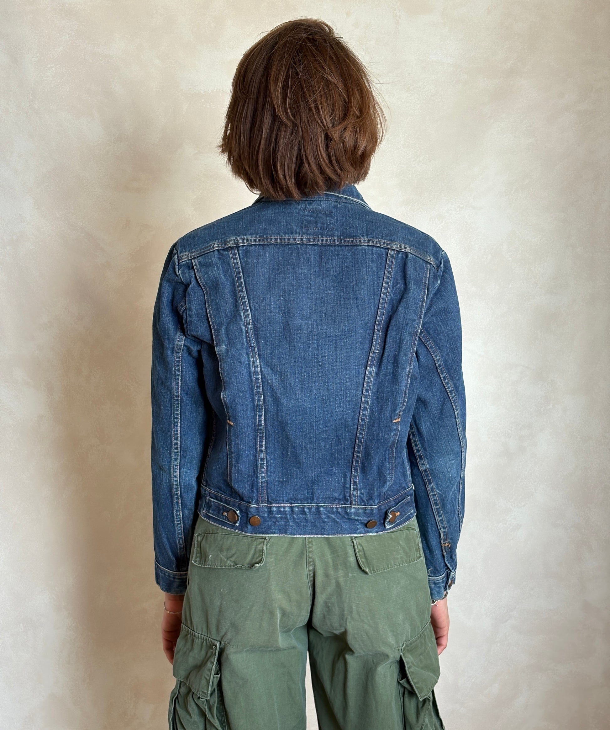 Size 40US . Authentic early 60s 24 MJZ Wrangler jacket – Made in the USA - USA Vintage Bcn