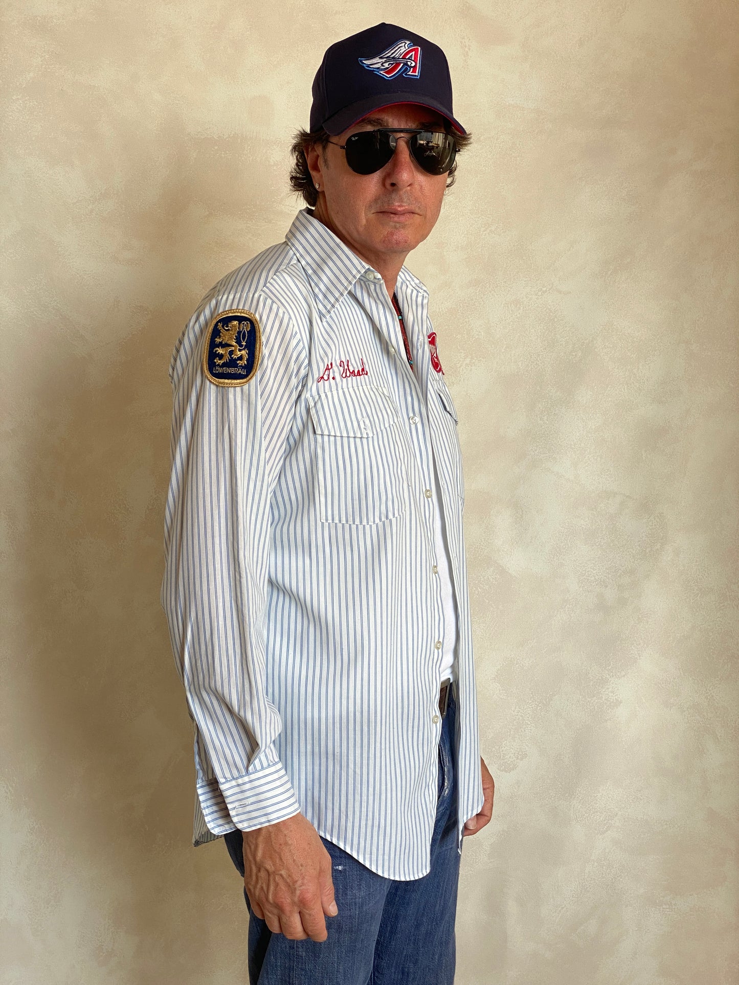 Med. Vintage Miller Work shirt Made in USA - USA Vintage Bcn