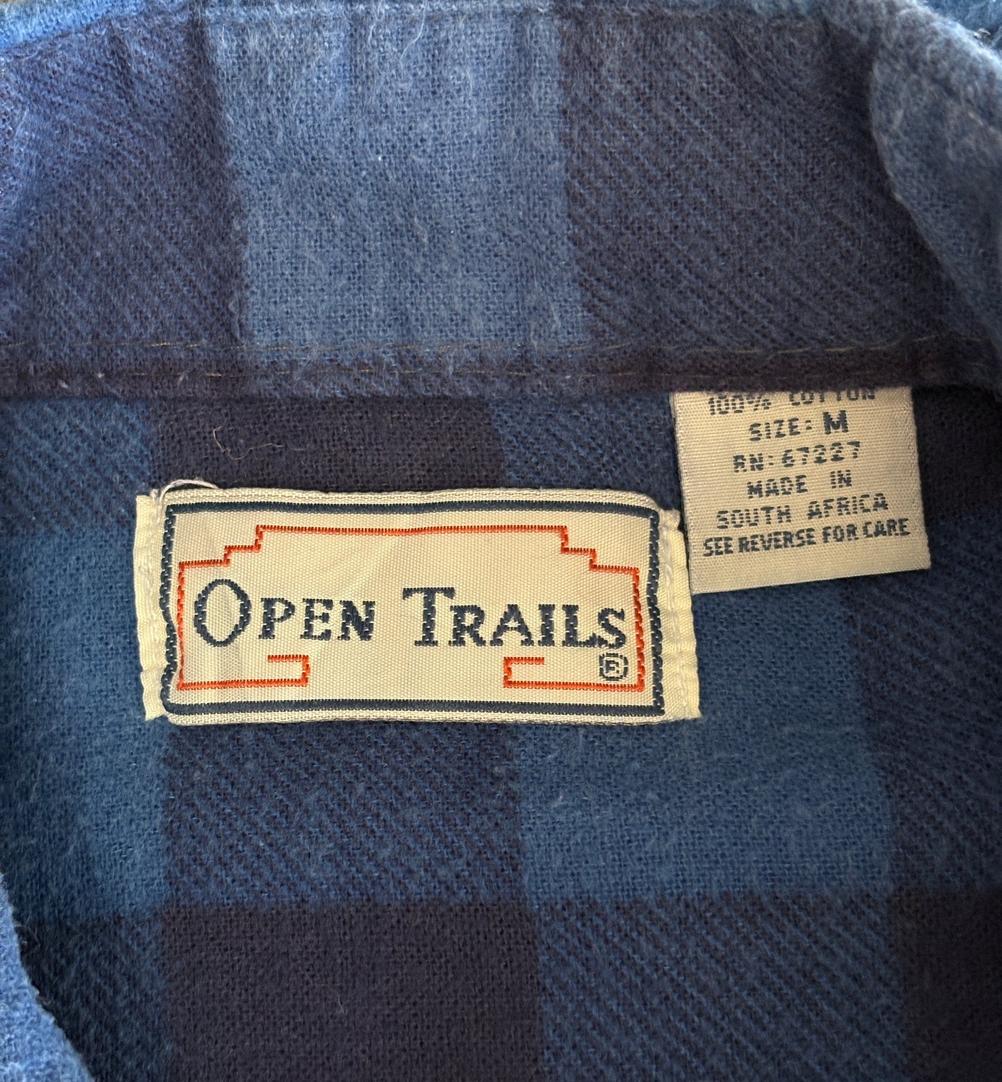 Size Med. Vintage 80s Flannel Plaid Shirt – Retro Grunge Workwear - USA Vintage Bcn