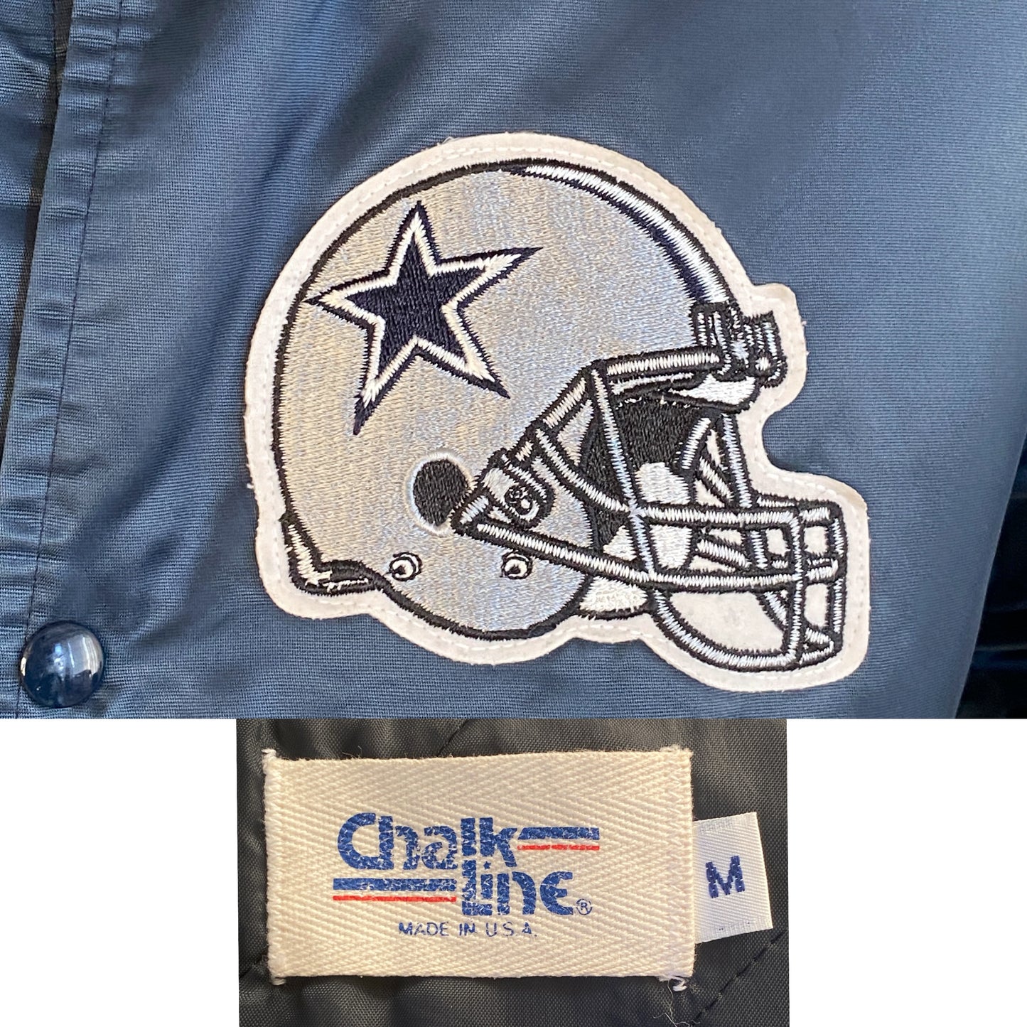 Size Med . Vintage Chalkline Cowboy jacket Made in USA - USA Vintage Bcn