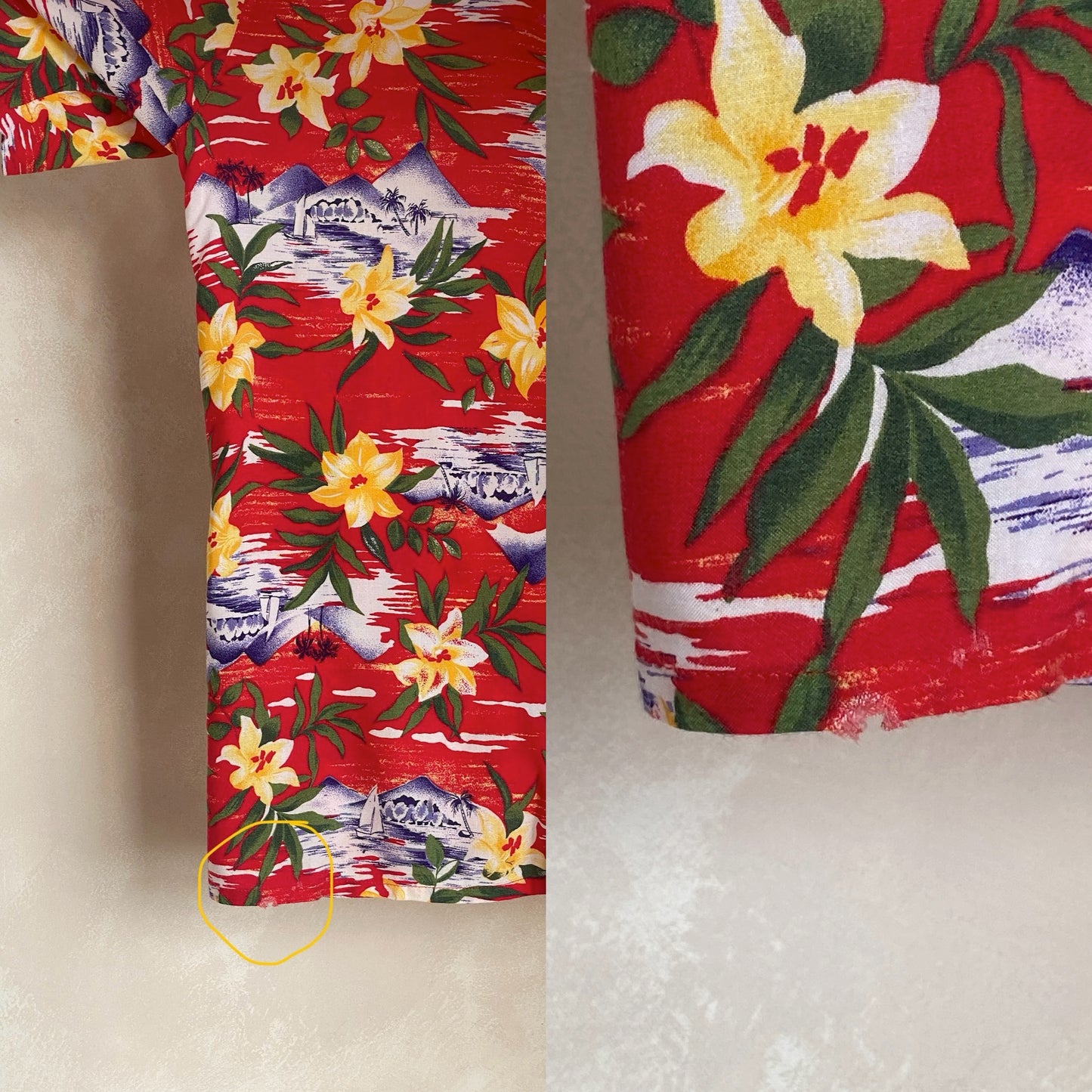 Size Large. Vintage 90s Hawaiian shirt - USA Vintage Bcn