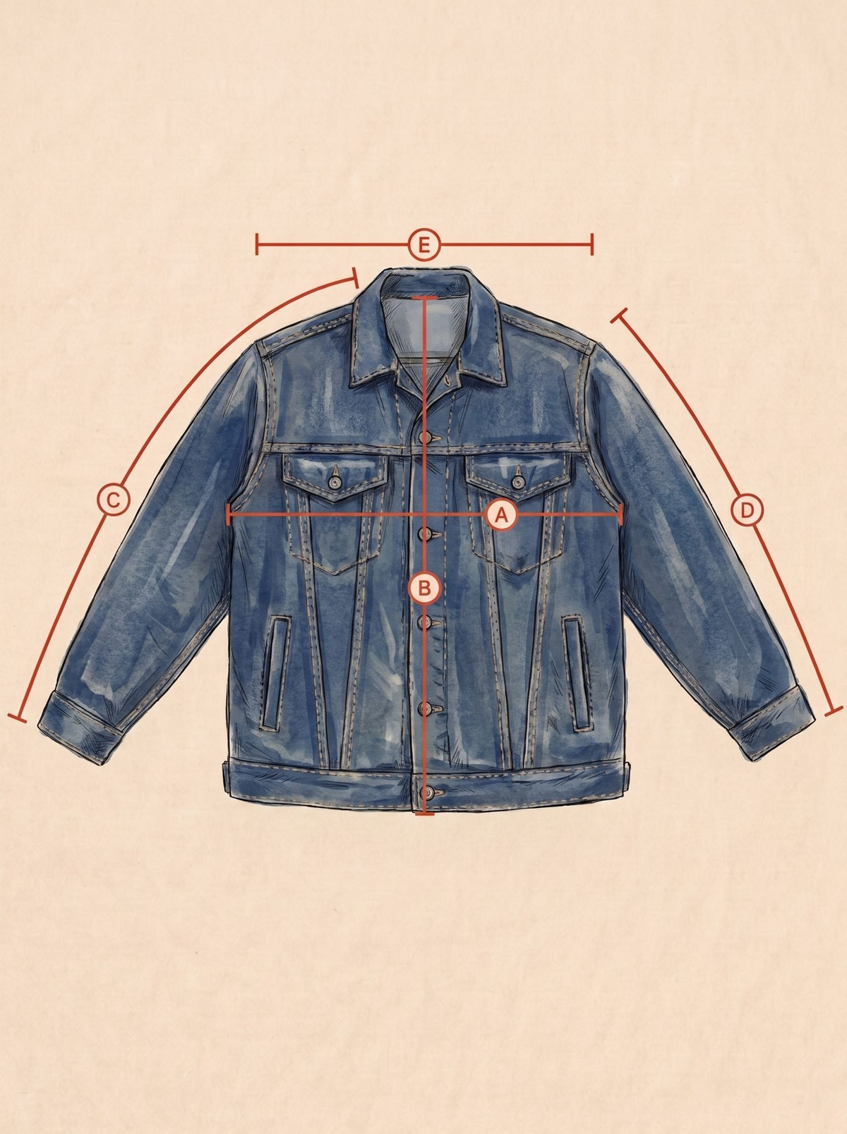 Vintage 80s Levi’s Type III Denim Trucker Jacket |Made in Canada | Size 38US /48EU