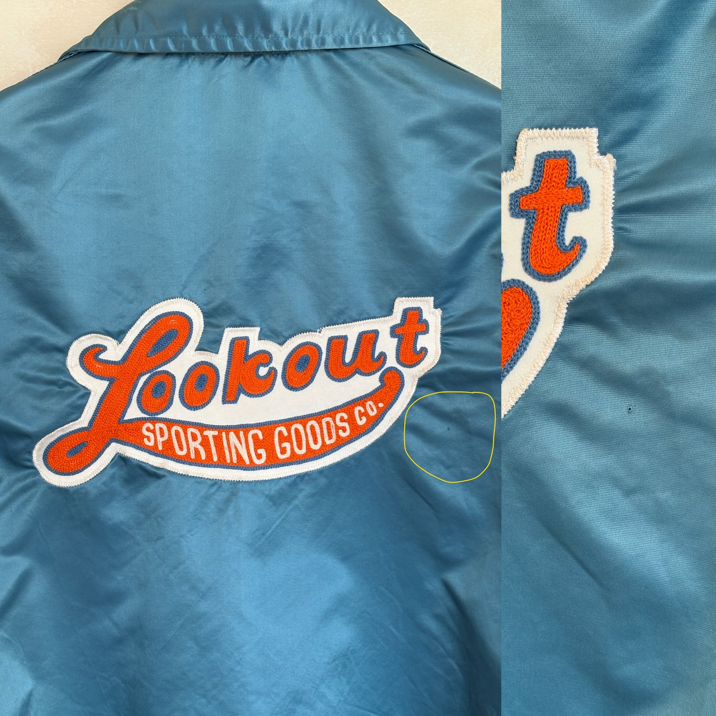 Size Large. Vintage 70s windbreaker made in USA - USA Vintage Bcn