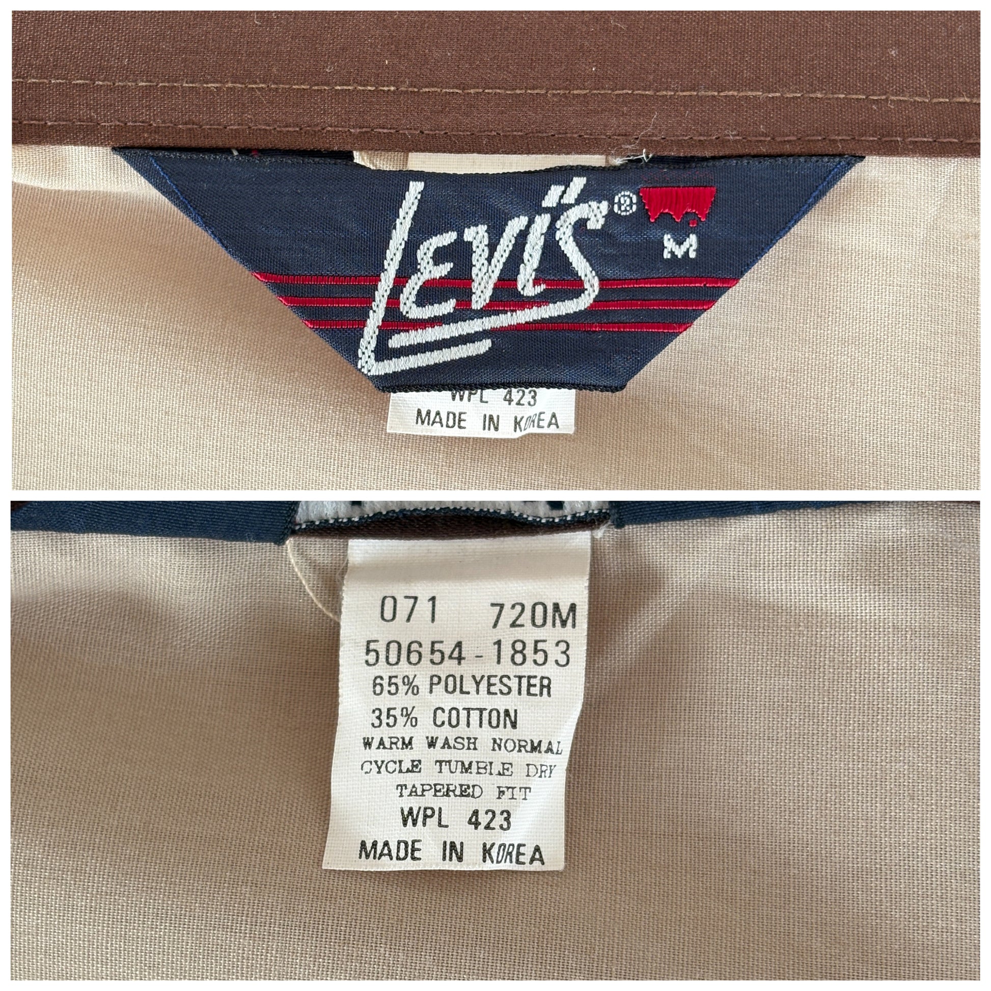 Size M. Authentic Vintage 80’s Levis Western Shirt - USA Vintage Bcn