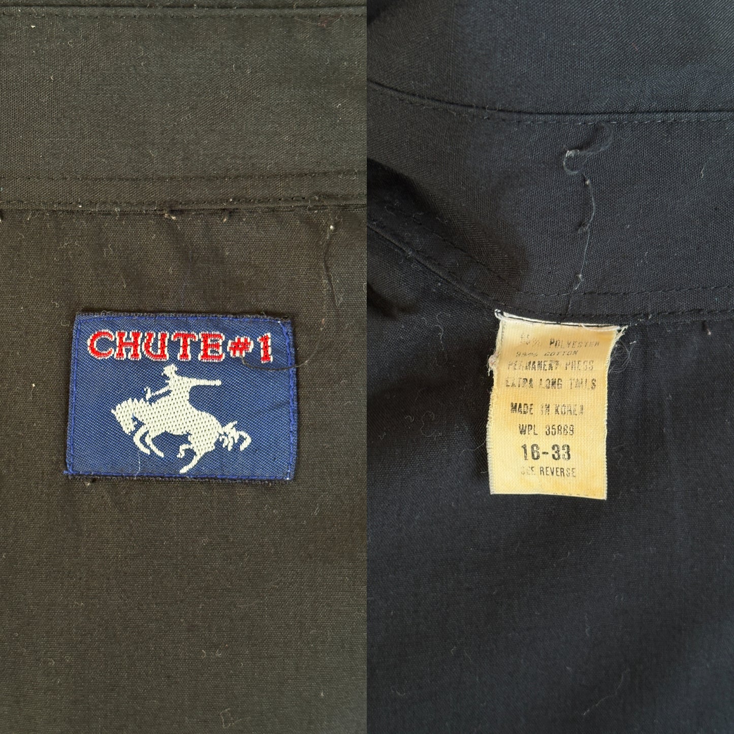 Size L. Authentic 70’s embroidered Western Shirt - USA Vintage Bcn