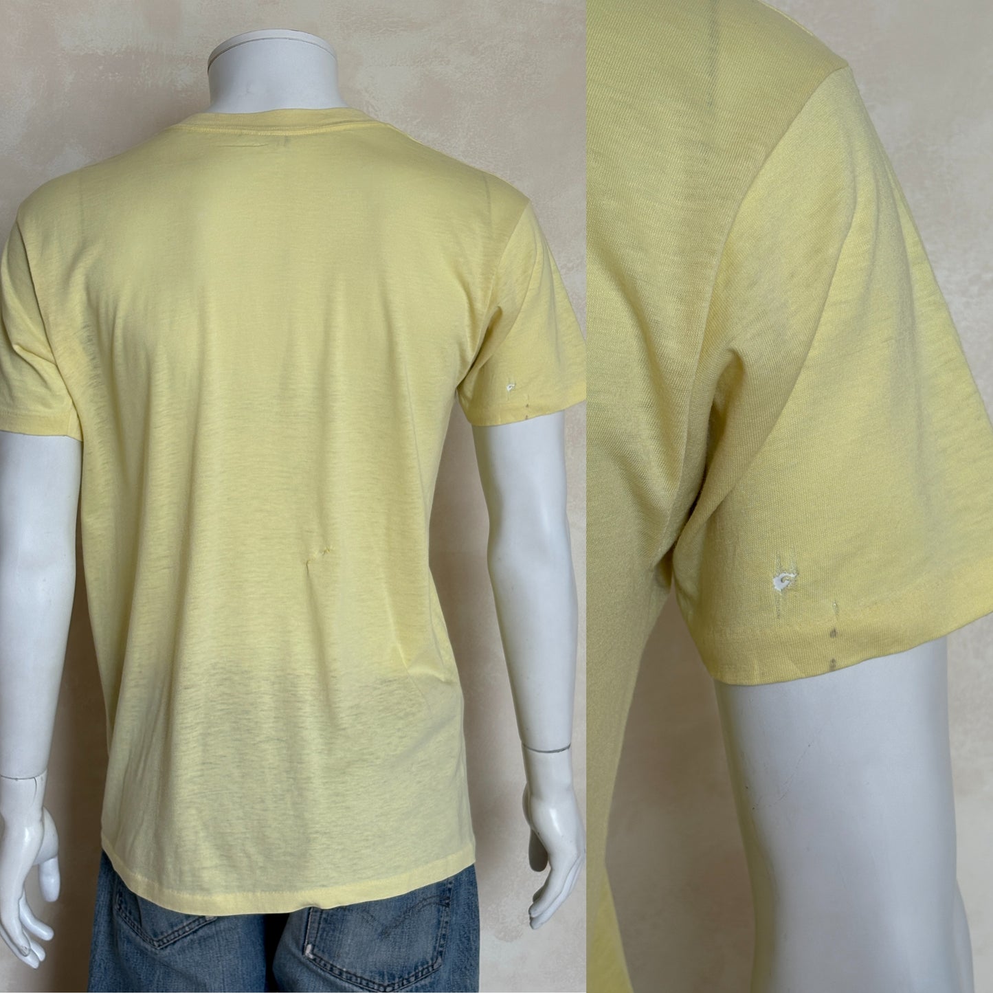 Vintage 1986 “Life’s a Beach” t-shirt from Richmond VA with retro beach scene and party vibe, size XL