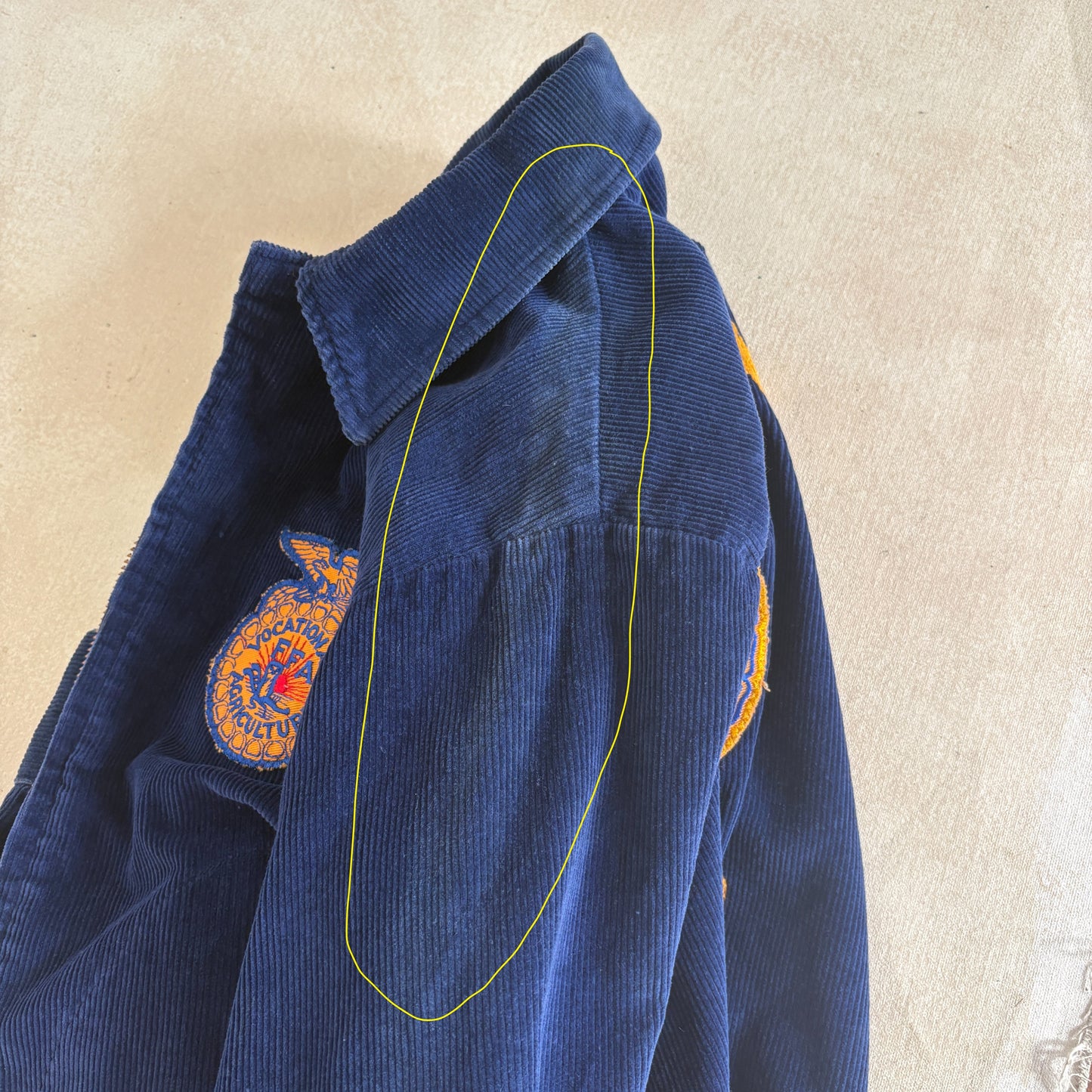 Size 38US / 48EU. Vintage 70s Virginia Future farmer of America jacket. Made in USA - USA Vintage Bcn