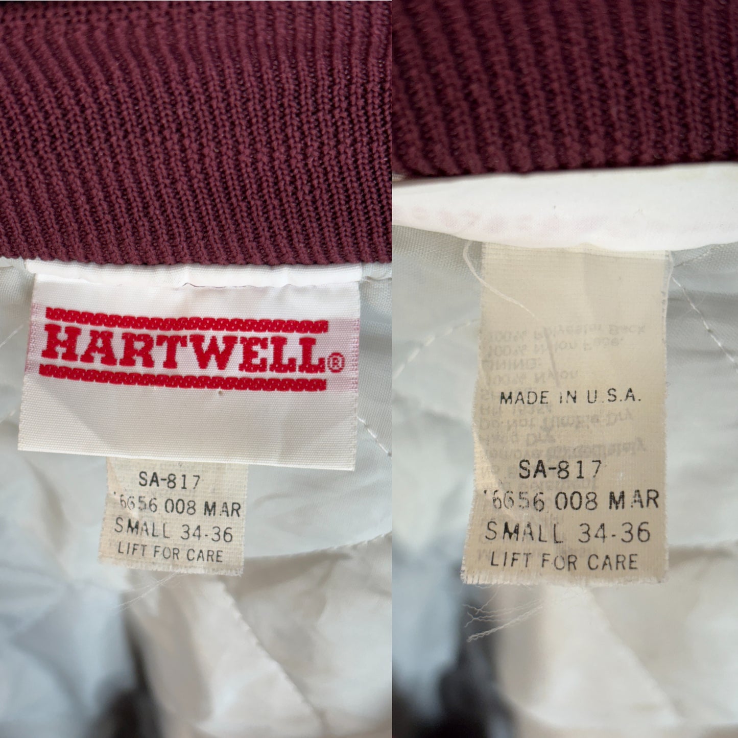 Size Small. Vintage 80s Marriott Nylon Jacket Made In USA-AJ357 Studio