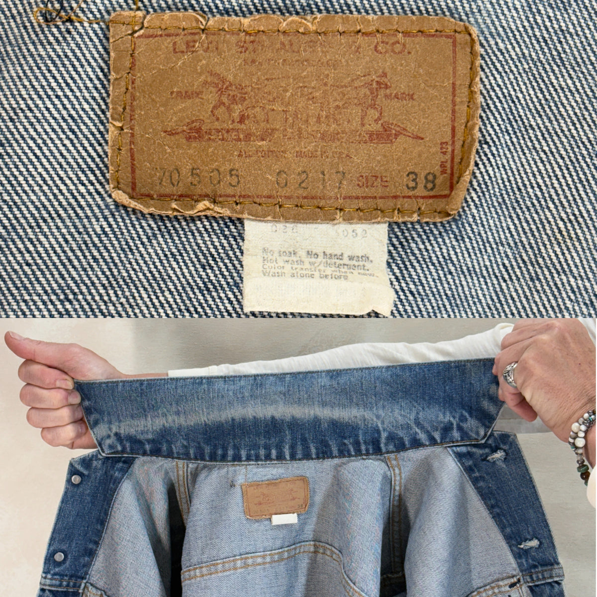 Levi’s 70506 Vintage 70s Denim Jacket USA | AJ357 Studio-AJ357 Studio