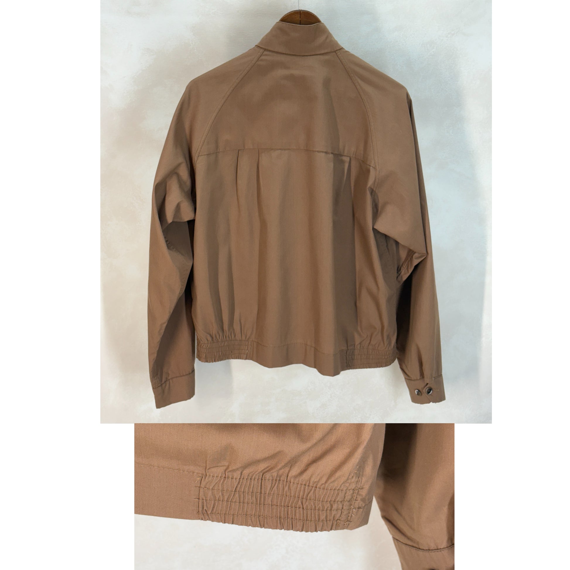 Size 42US / 52EU , 70s Light jacket made by English Squire . - USA Vintage Bcn