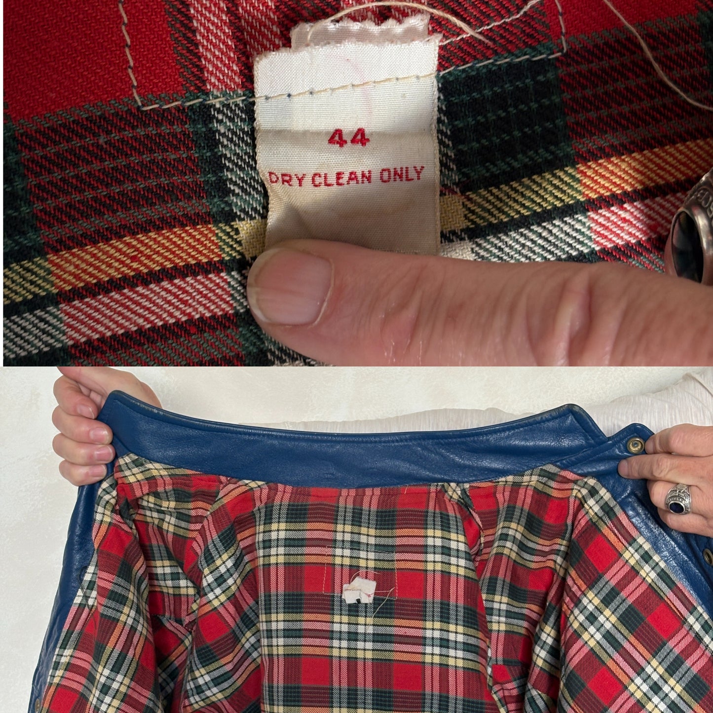 Size 44US / 54EU Vintage 1970s Bundy of Canada Hockey Jacket — ICHL 71-72 Varsity Leather Bomber — Rare Canadian Sports Collectible-AJ357 Studio