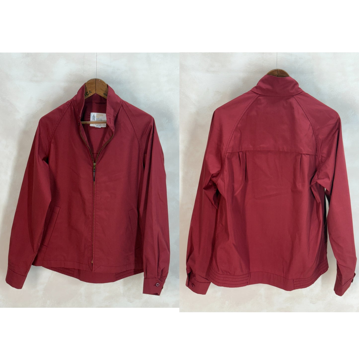 Size 42US / 52EU , 70s London Fog light jacket Made in USA - USA Vintage Bcn