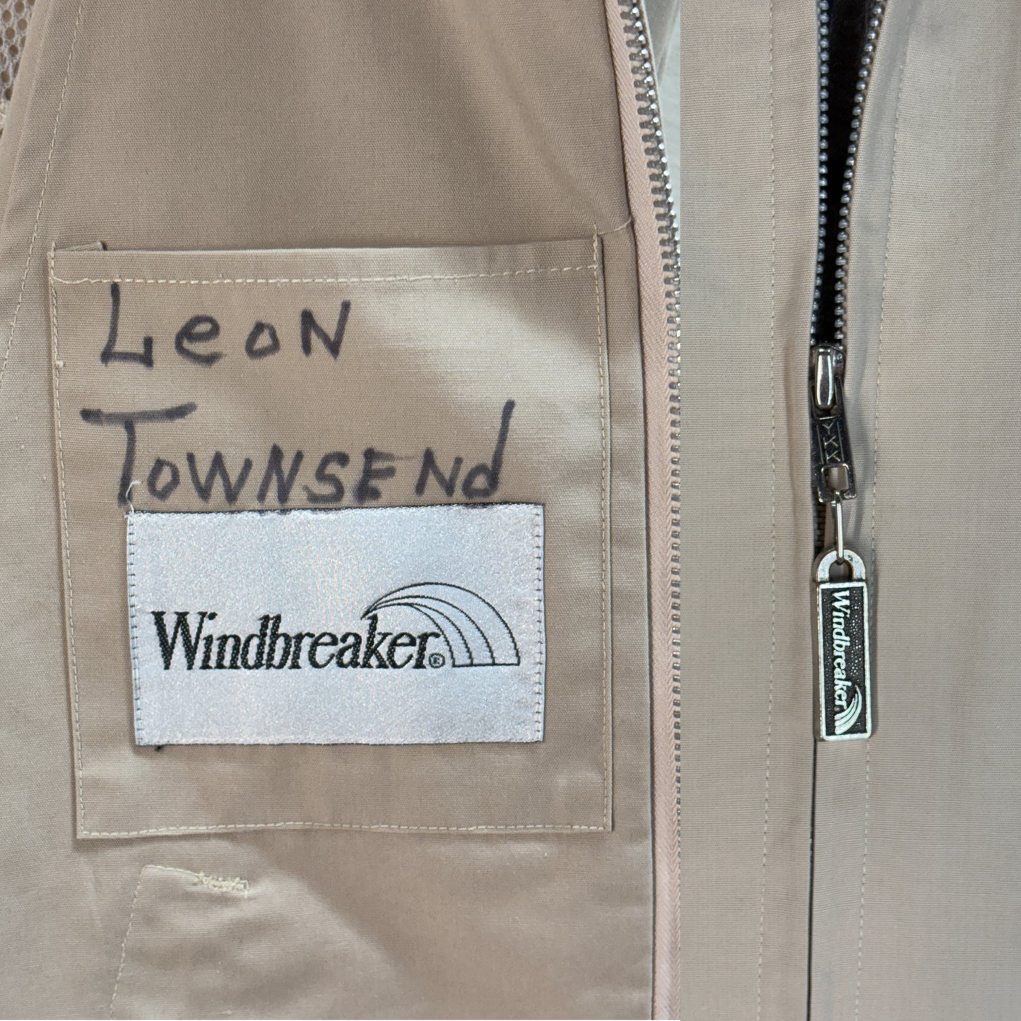 Size Large , 90s Light jacket made by Windbreaker - USA Vintage Bcn