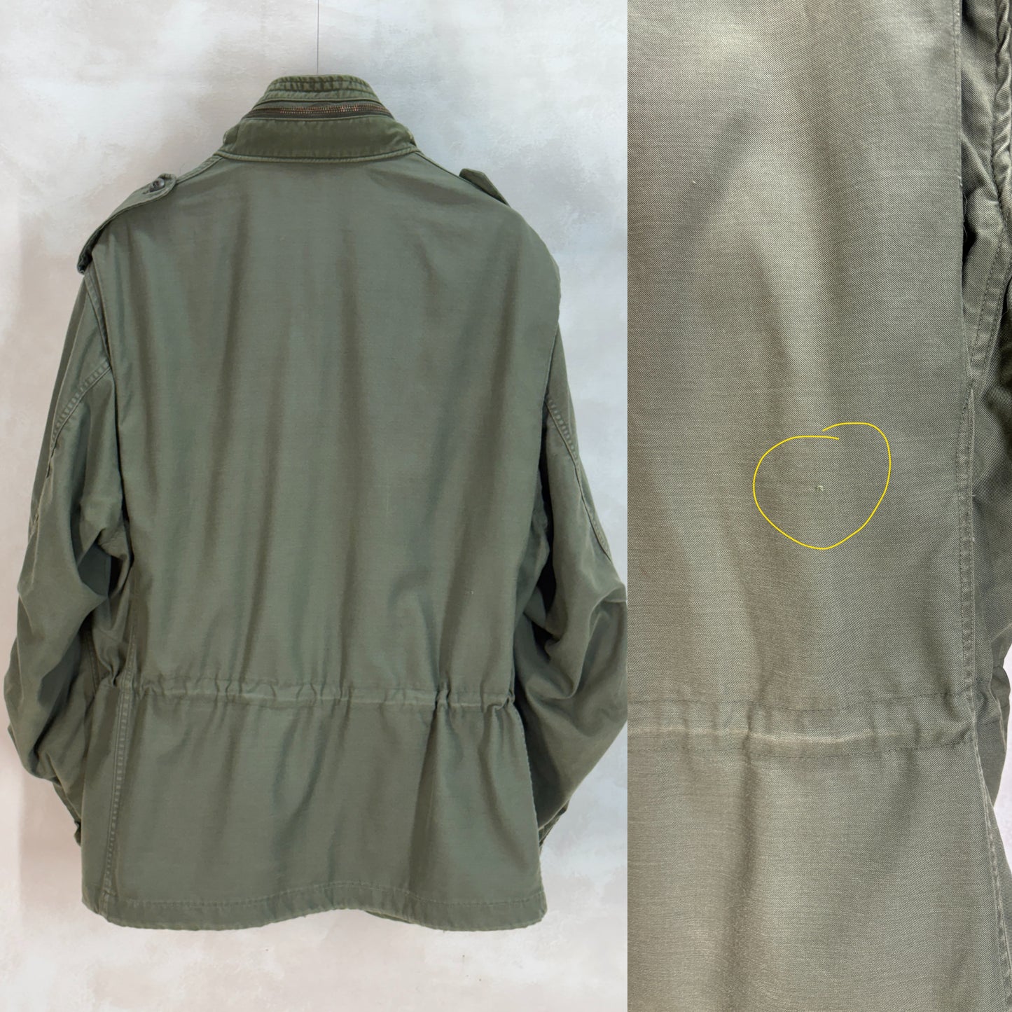 vintage m65 jacket, us army field jacket, authentic military coat, rare xl m65, vintage army jacket usa, m65 field jacket