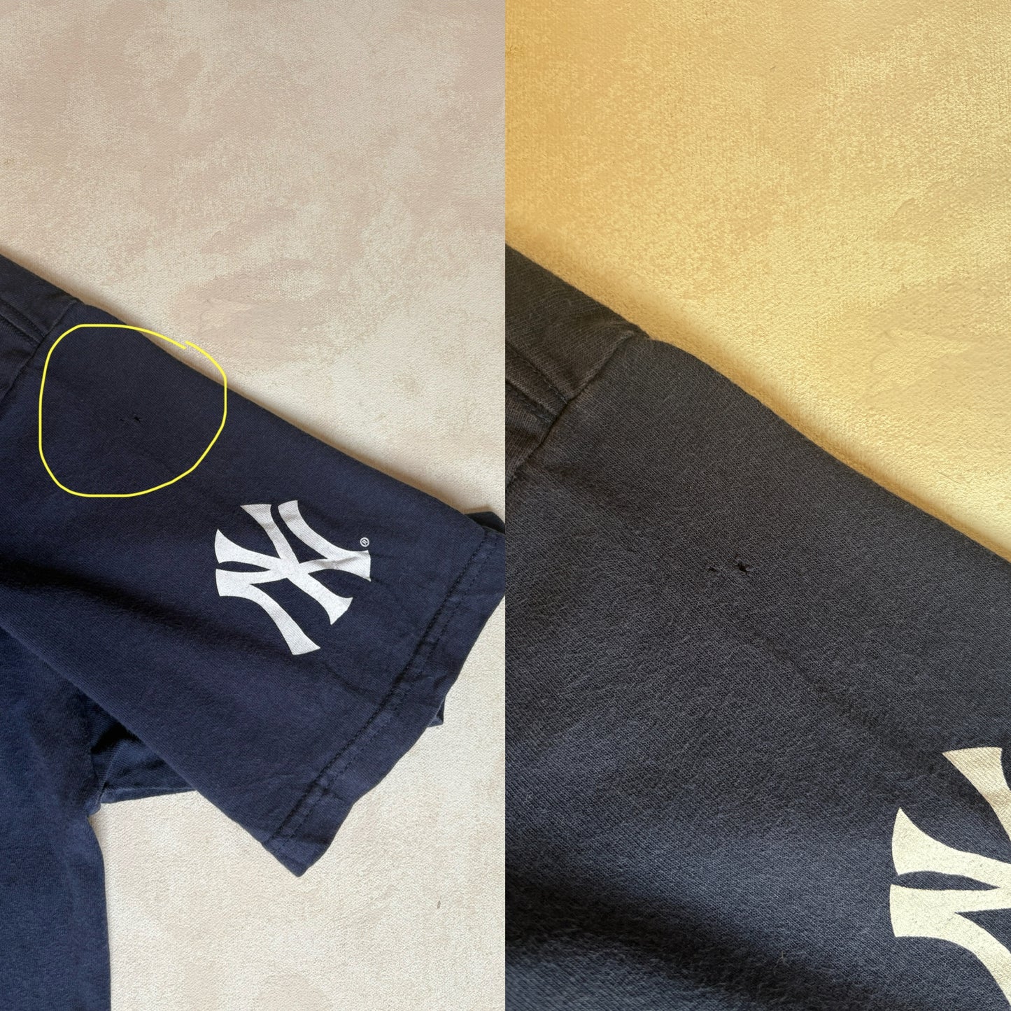 Large. 1990 New York Yankees Lee t shirt Made in Mexico - USA Vintage Bcn