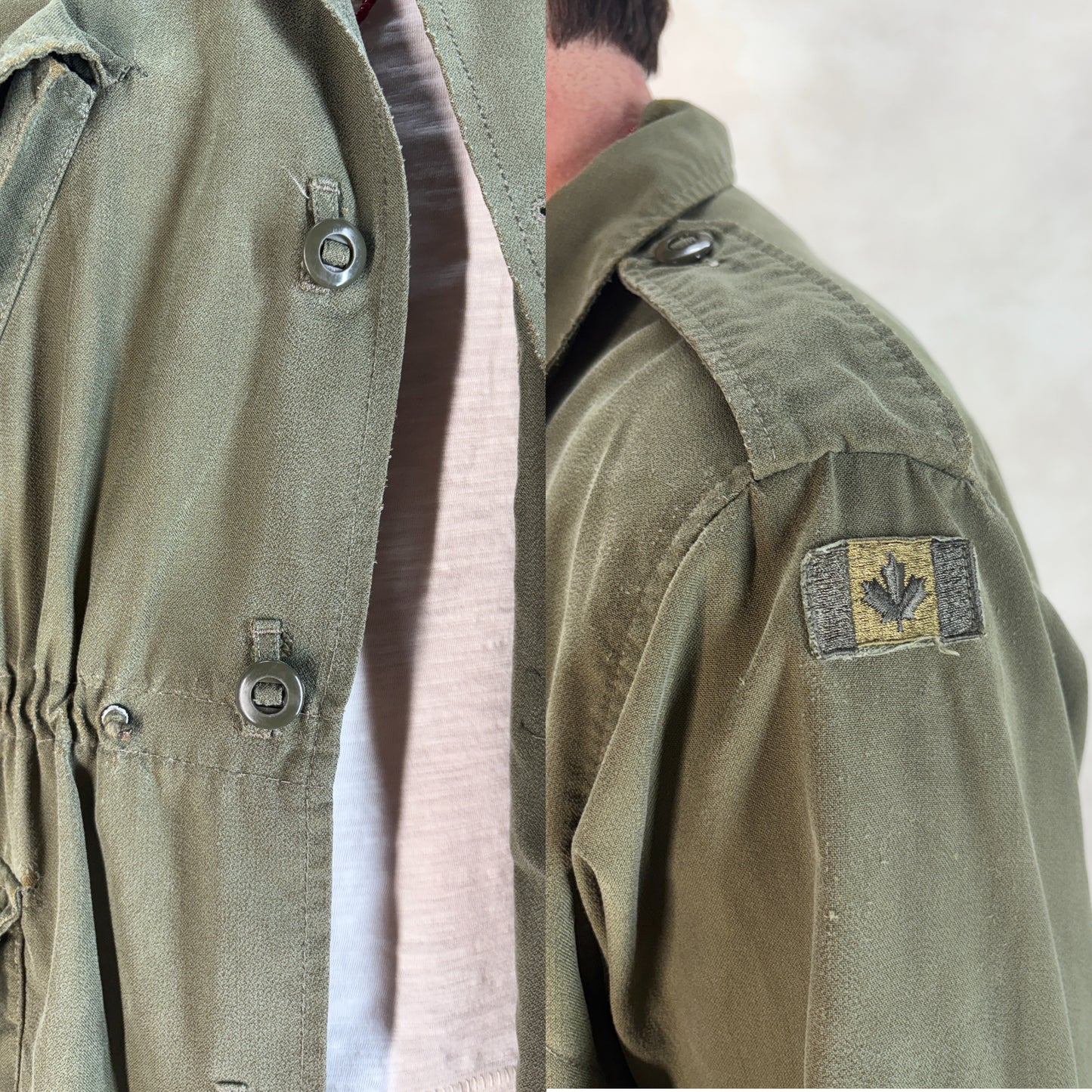 Size: Small. Original Canadian Army combat coats from 1990 - USA Vintage Bcn