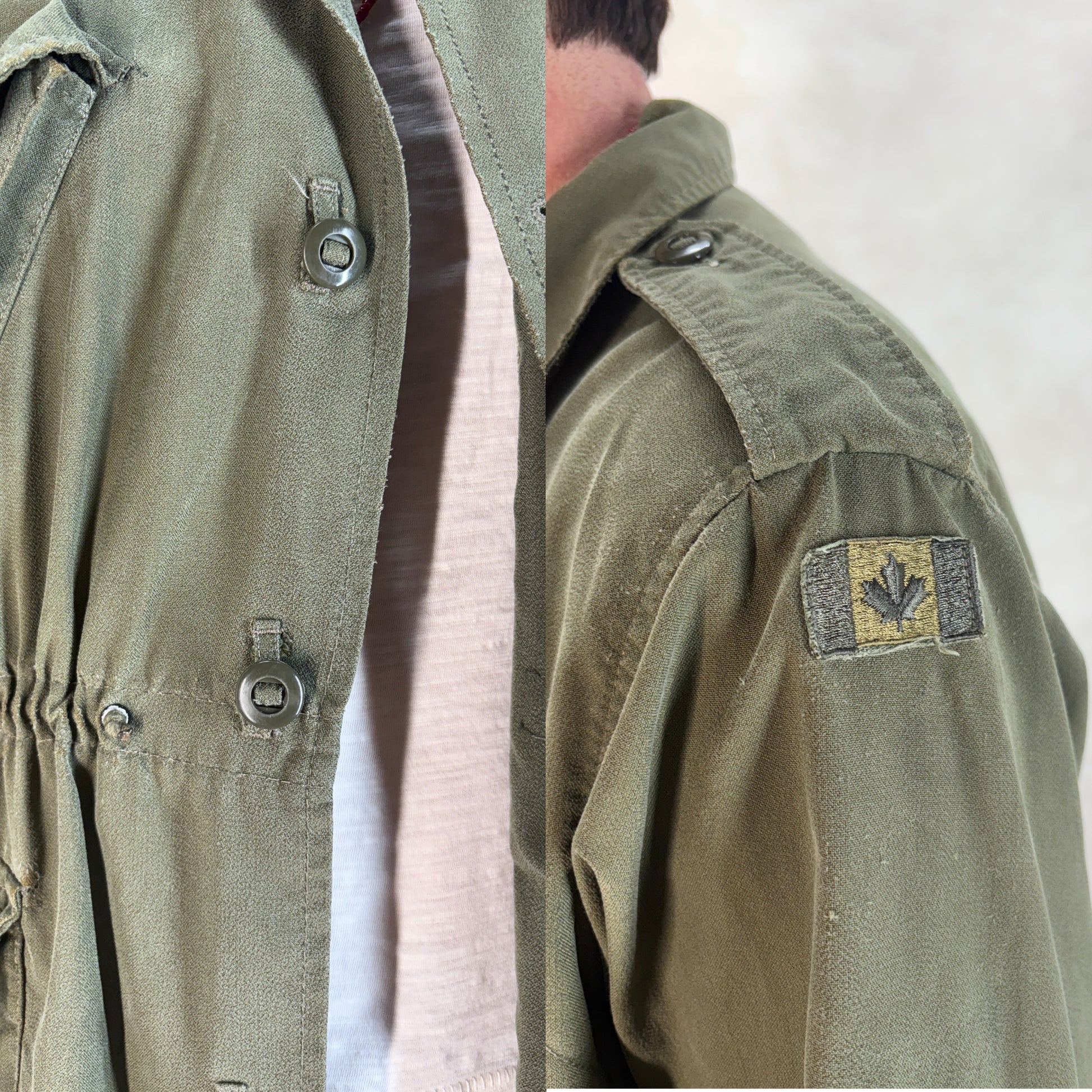 Size: Small. Original Canadian Army combat coats from 1990 - USA Vintage Bcn