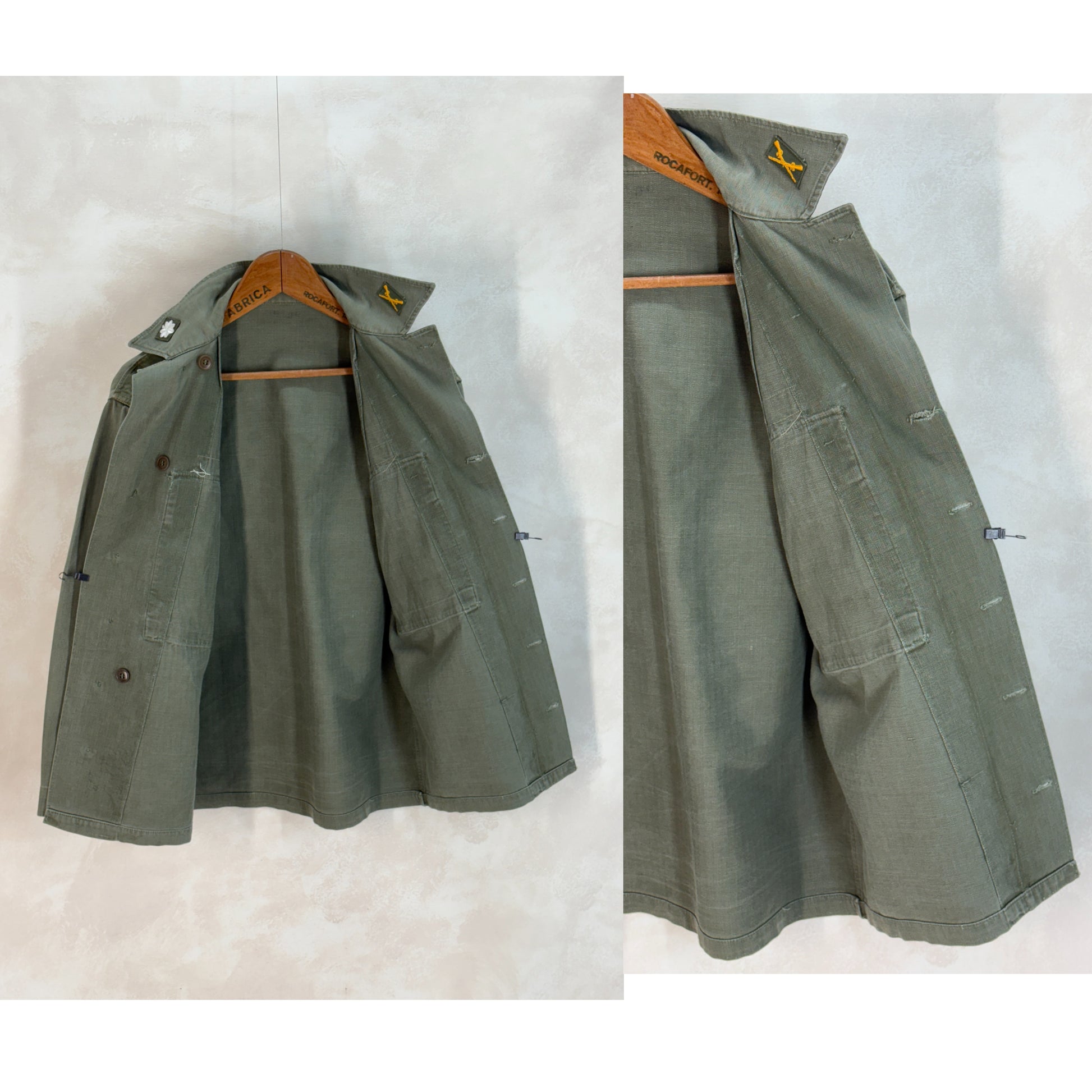 Authentic US Army HBT Utility Shirt – Type II – Korean War Era - USA Vintage Bcn