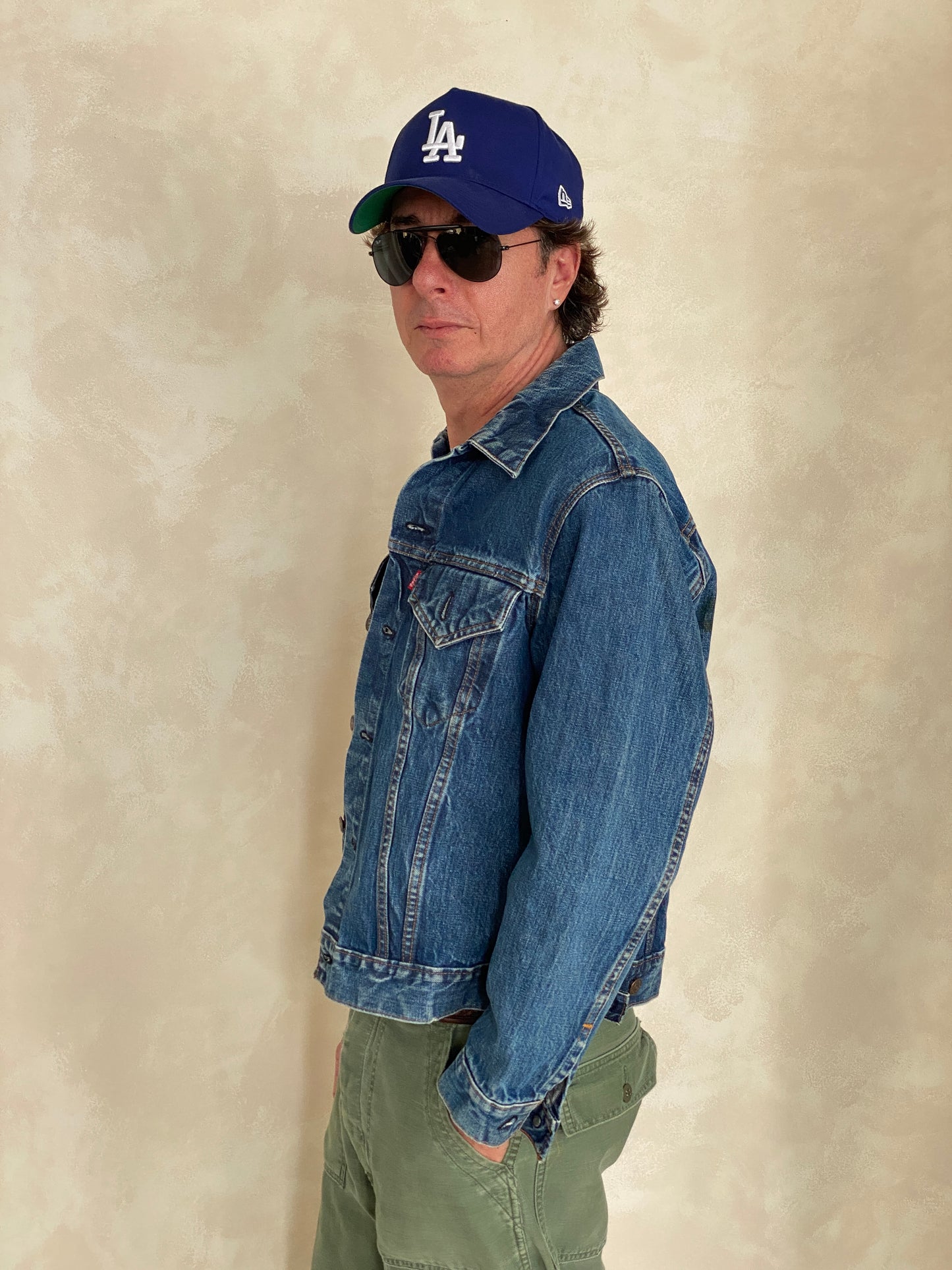 Size 42US Vintage 1971 Levis Jacket, Made in USA – 2 Pockets - USA Vintage Bcn