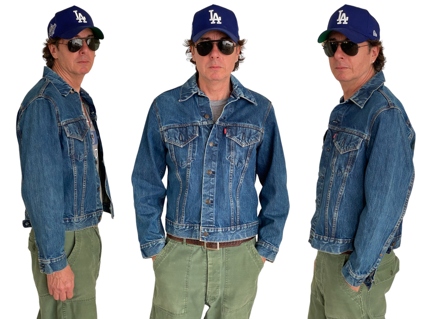 Size 42US Vintage 1971 Levis Jacket, Made in USA – 2 Pockets - USA Vintage Bcn