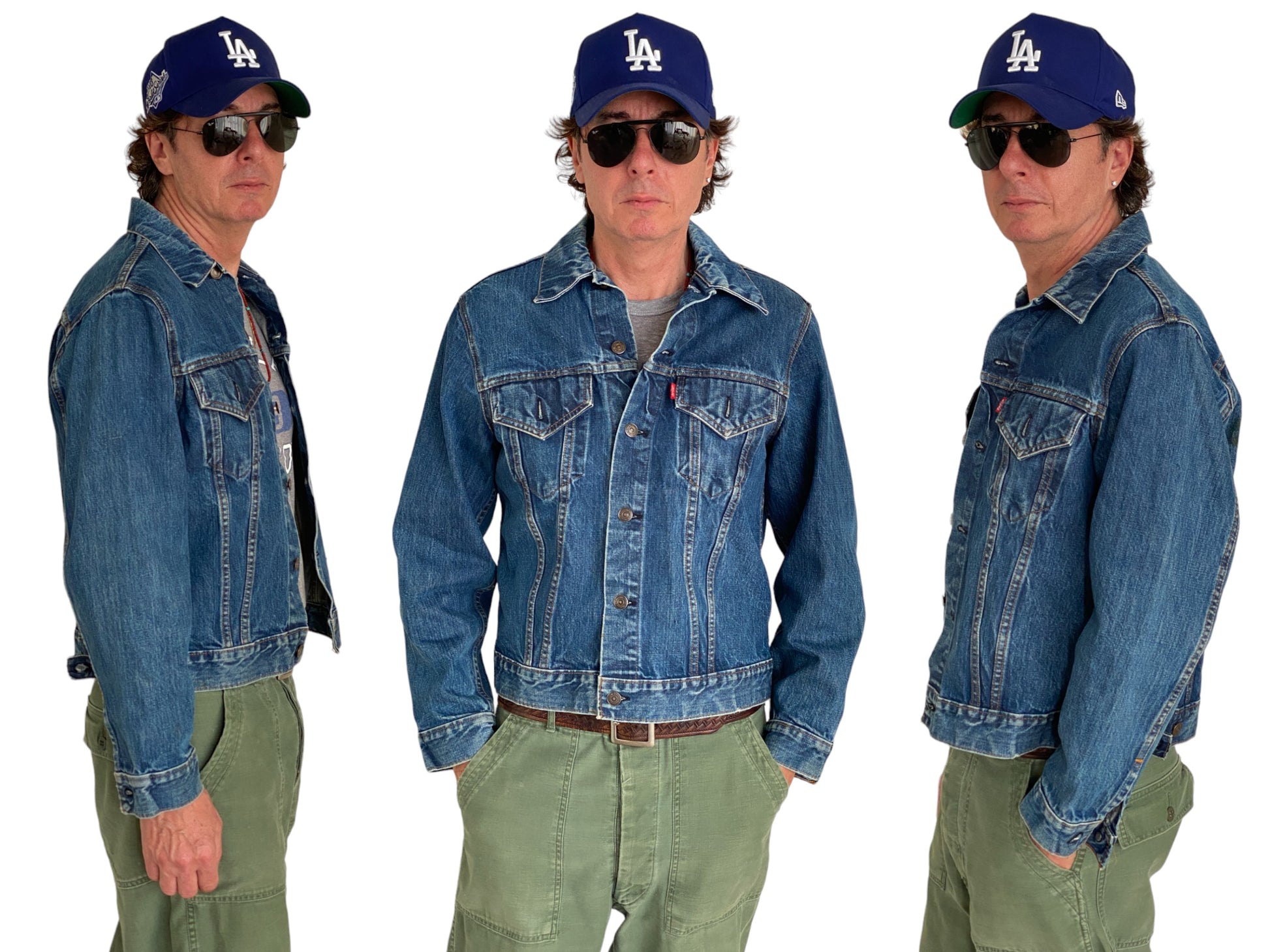 Size 42US Vintage 1971 Levis Jacket, Made in USA – 2 Pockets - USA Vintage Bcn