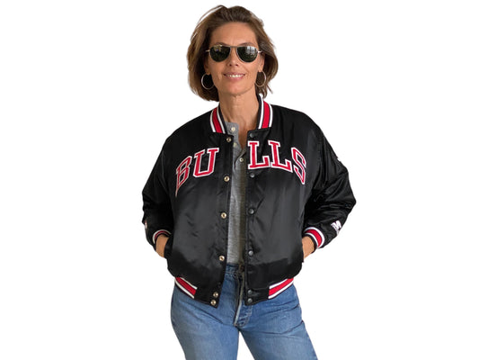 Youth Med . Chicago bulls Starter jacket - USA Vintage Bcn