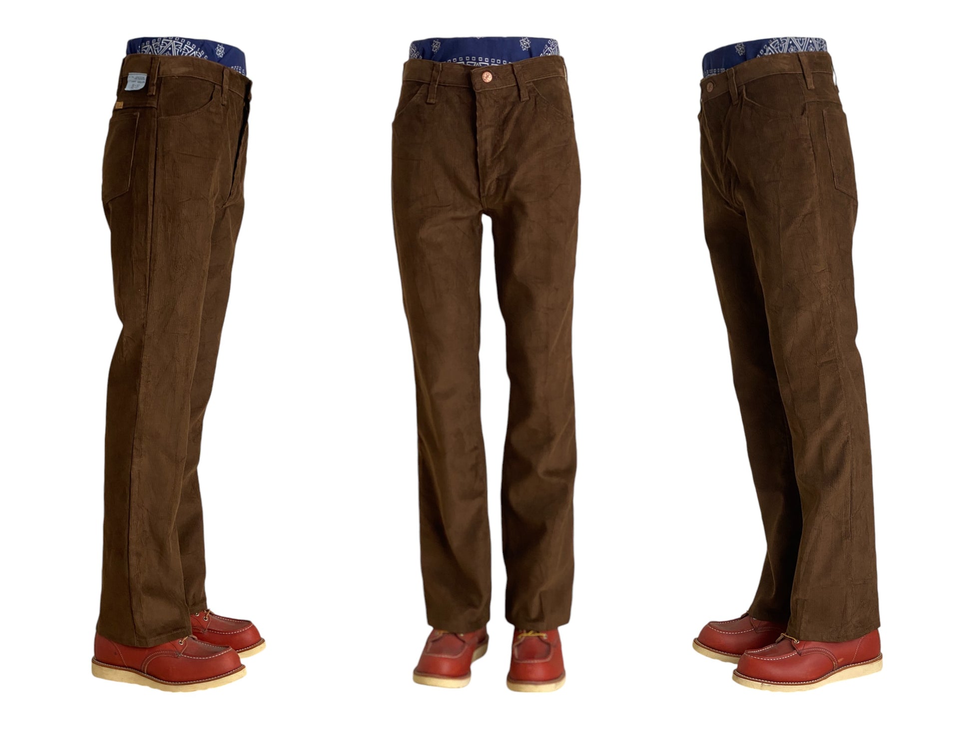 31X32 Vintage New old stock Rustler corduroy pants Made in USA - USA Vintage Bcn