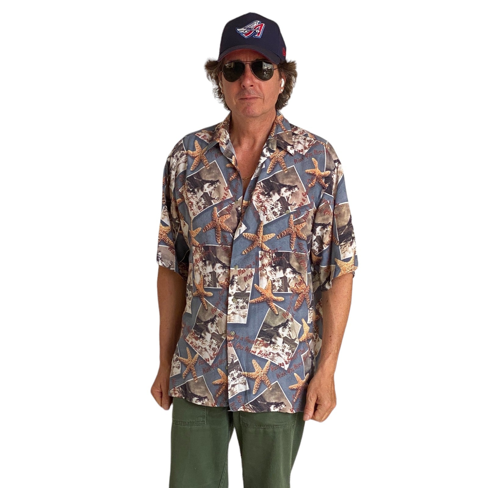 Size Large. Vintage 90s Hawaiian shirt - USA Vintage Bcn