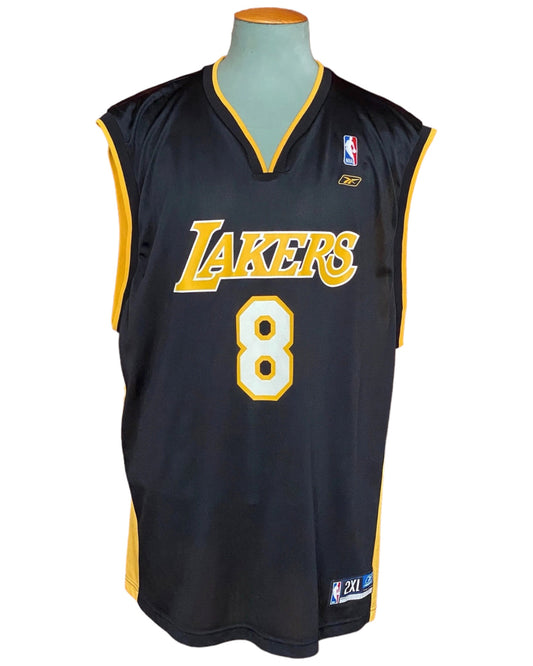 Size XXL. Kobe Bryant #8 Vintage Lakers Jersey by reebok