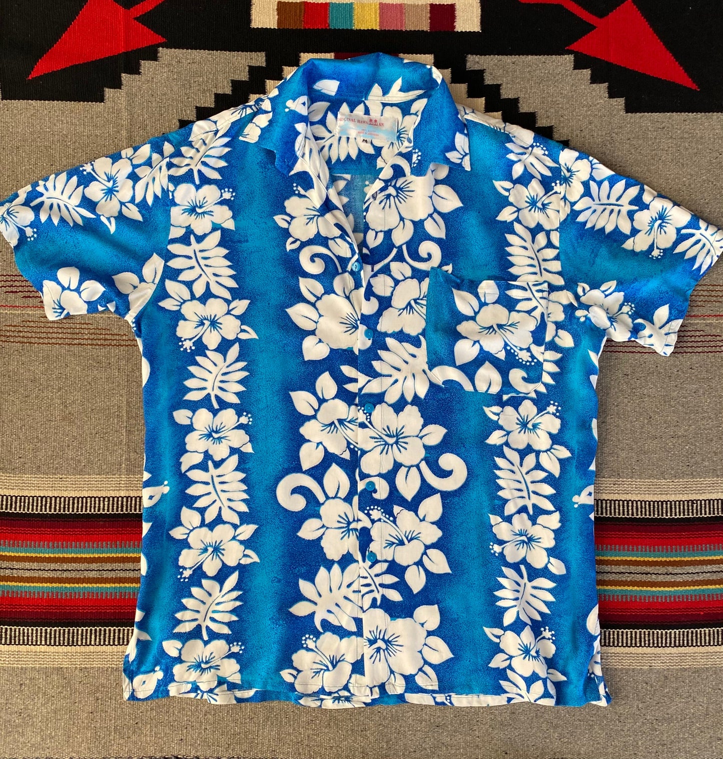 Vintage 90s Original Hawaiian Rayon Shirt - Size Med | USA Vintage BCN