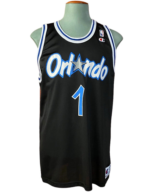 Size 48 VTG 90s Orlando Champion NBA jersey, Player Hardaway #01