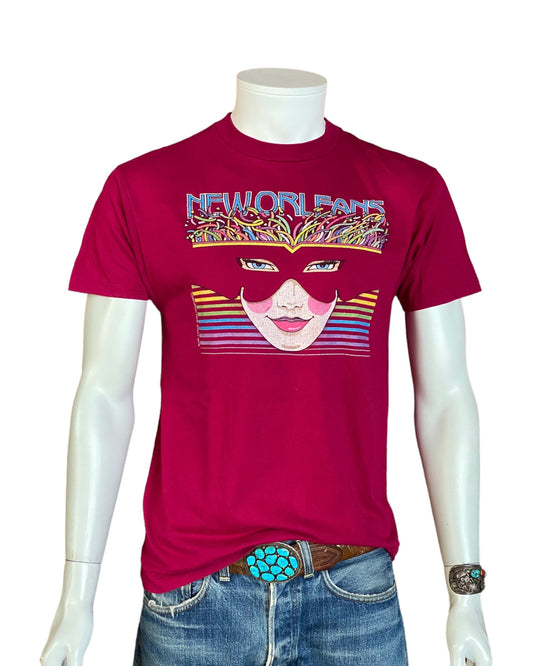 Size L Vintage 80s New Orleans T-Shirt | Made in USA by Hanes