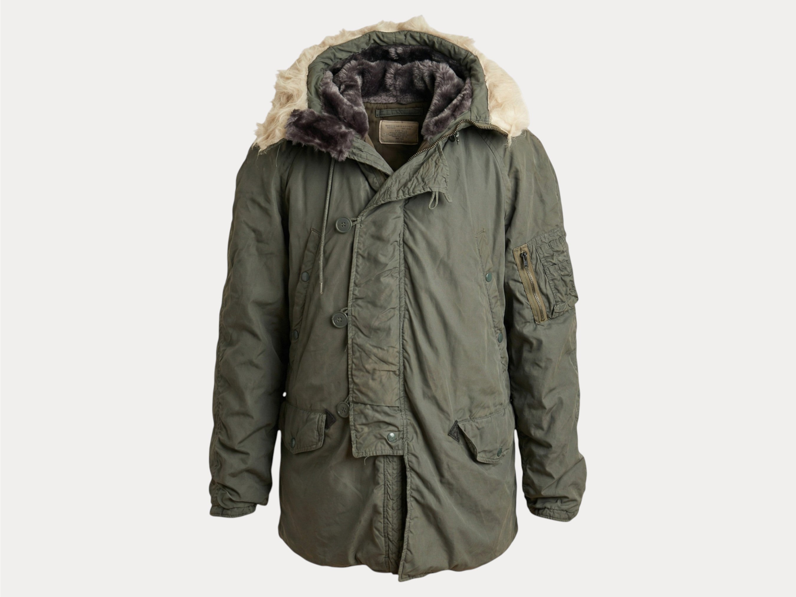 Men's USAF N-3B Parka – Military Surplus Winter Coat With Cotton
