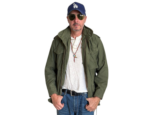 Small Regular – Authentic 1980 US Army M-65 Field Jacket Military by John Ownbey - USA Vintage Bcn