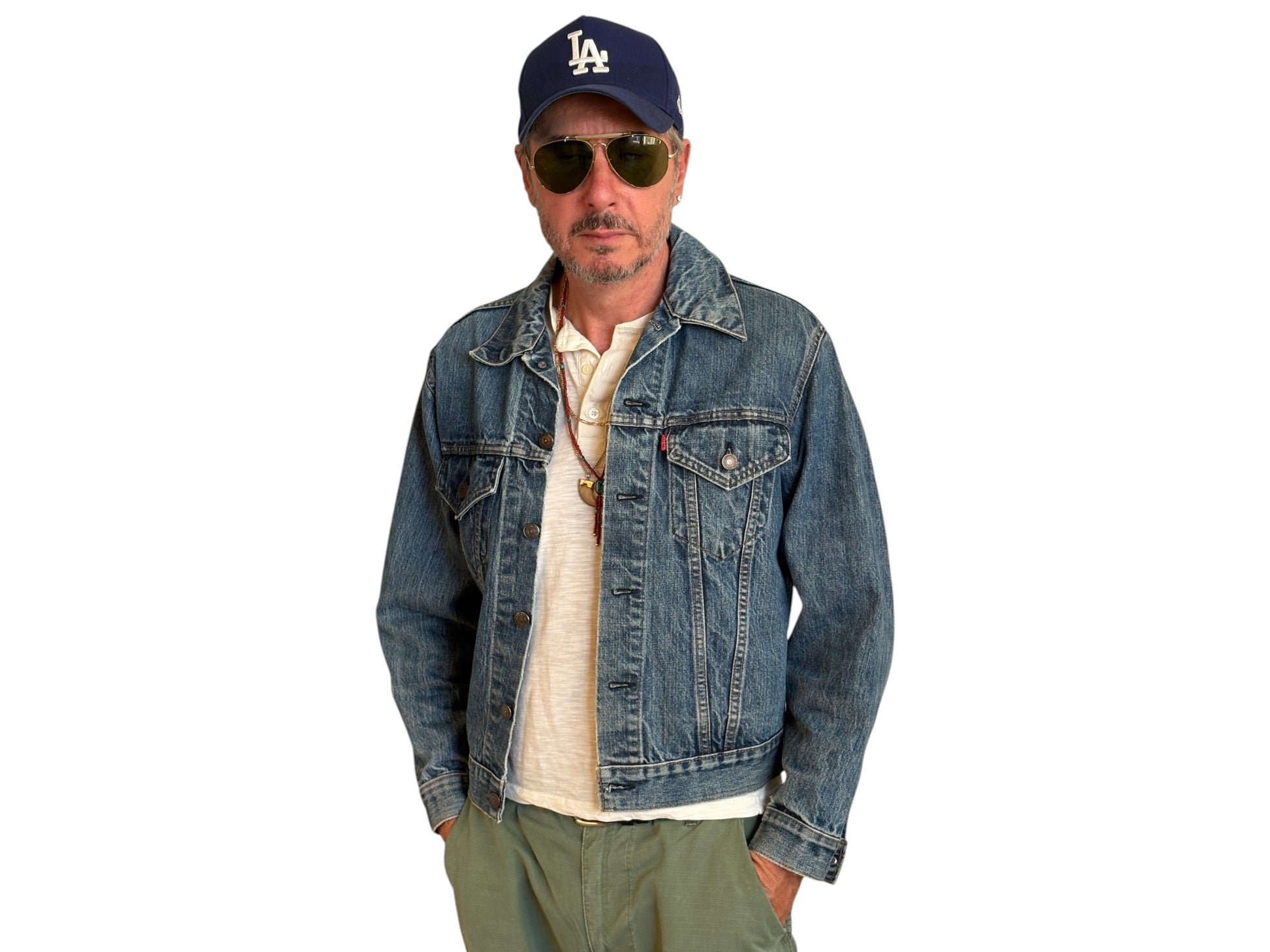 Size 40US / 50EU. Vintage 70s Levi’s Denim Jacket – 2 Pockets – Made in USA - USA Vintage Bcn
