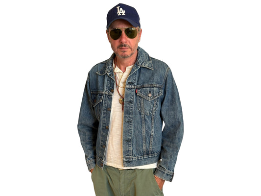 Size 40US / 50EU. Vintage 70s Levi’s Denim Jacket – 2 Pockets – Made in USA - USA Vintage Bcn
