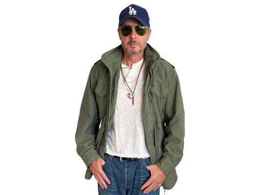 Med Long. Authentic 1987 US Army M-65 field jacket Military - USA Vintage Bcn