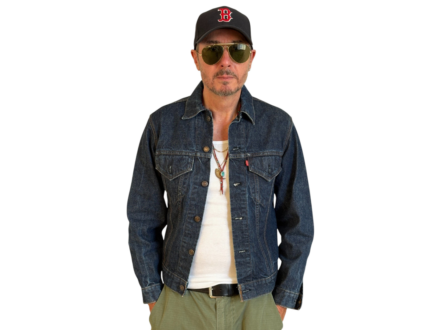 Size 38US / 48EU . Vintage 70s Levi’s Denim Jacket – 2 Pockets – Made in USA - USA Vintage Bcn
