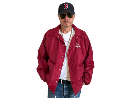 Size XL. Vintage 70s windbreaker made in USA - USA Vintage Bcn