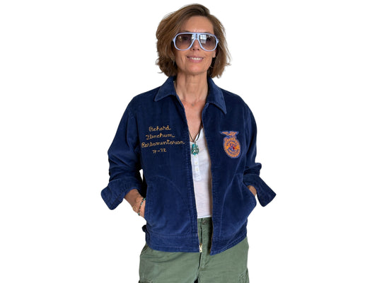 Size 38US / 48EU. Vintage 70s Virginia Future farmer of America jacket. Made in USA - USA Vintage Bcn