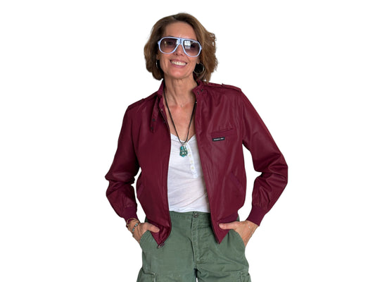 Size 9/10. Women Vintage 80s Members Only Cotton Jacket - USA Vintage Bcn