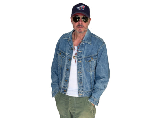 Size 46US / 56EU Vintage 70s Lee Union Made Denim Shirt – 2 Pockets – Made in USA - USA Vintage Bcn