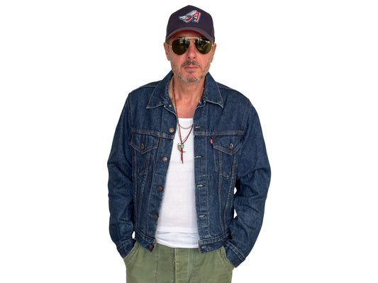 Size 42US / 52EU. Levis 70505 – Vintage 80s Levi’s Denim Jacket – 4 Pockets – Made in USA - USA Vintage Bcn