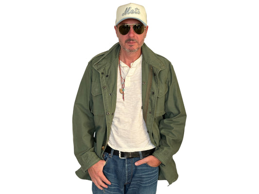 Medium Long. Civilian US M-65 field jacket Military Style .Not army issued - USA Vintage Bcn